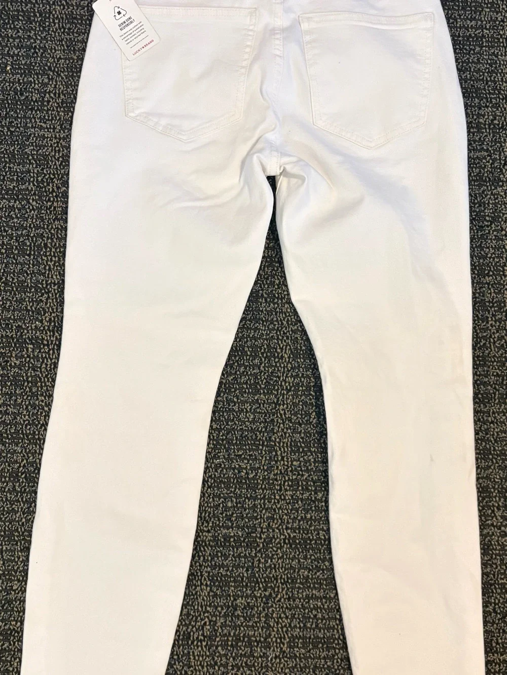 Lucky Brand White Chino Pants